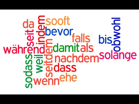 حروف العطف في اللغة الالمانية \ während , seit , seitdem \ – قواعد